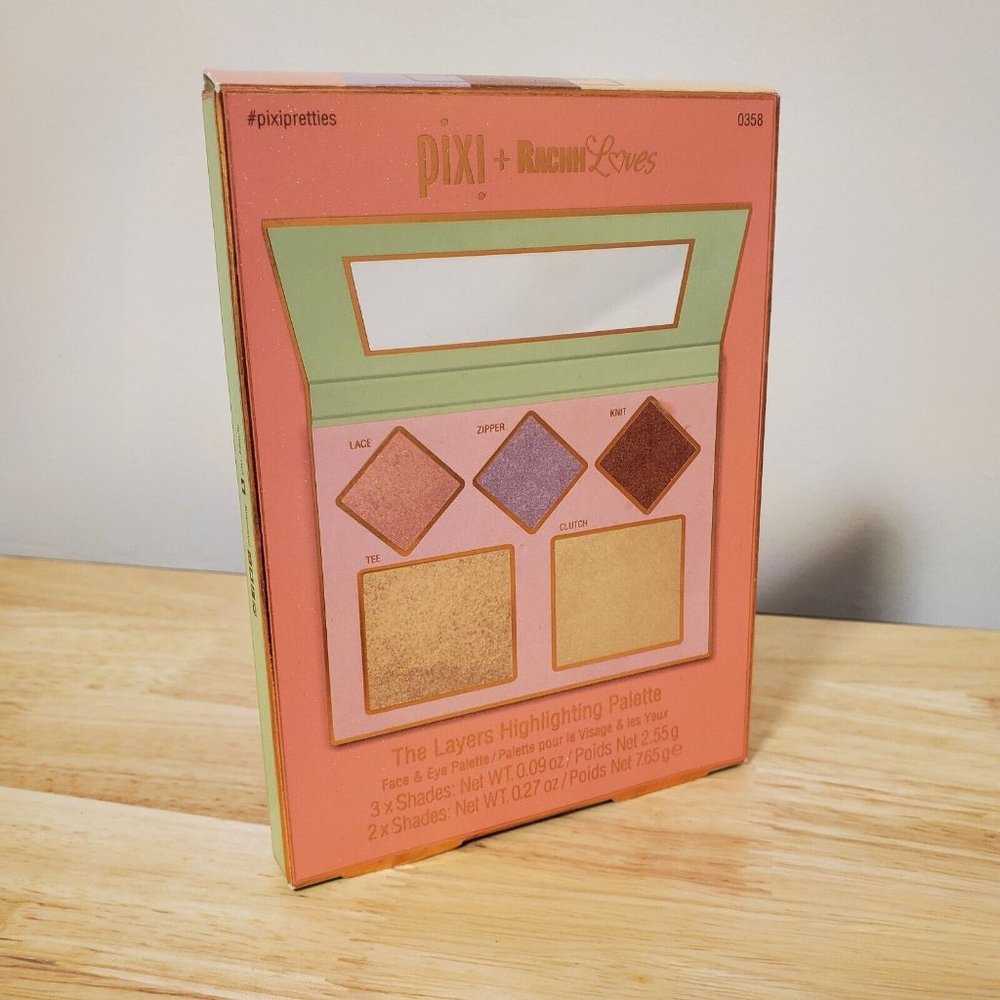 Pixi + Rachh Loves The Layers Highlighting Palette, Face & Eye NIB